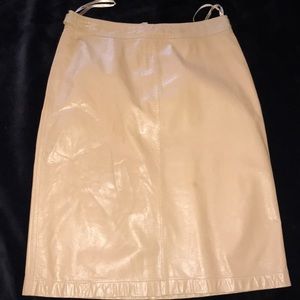 Genuine leather skirt from Armani